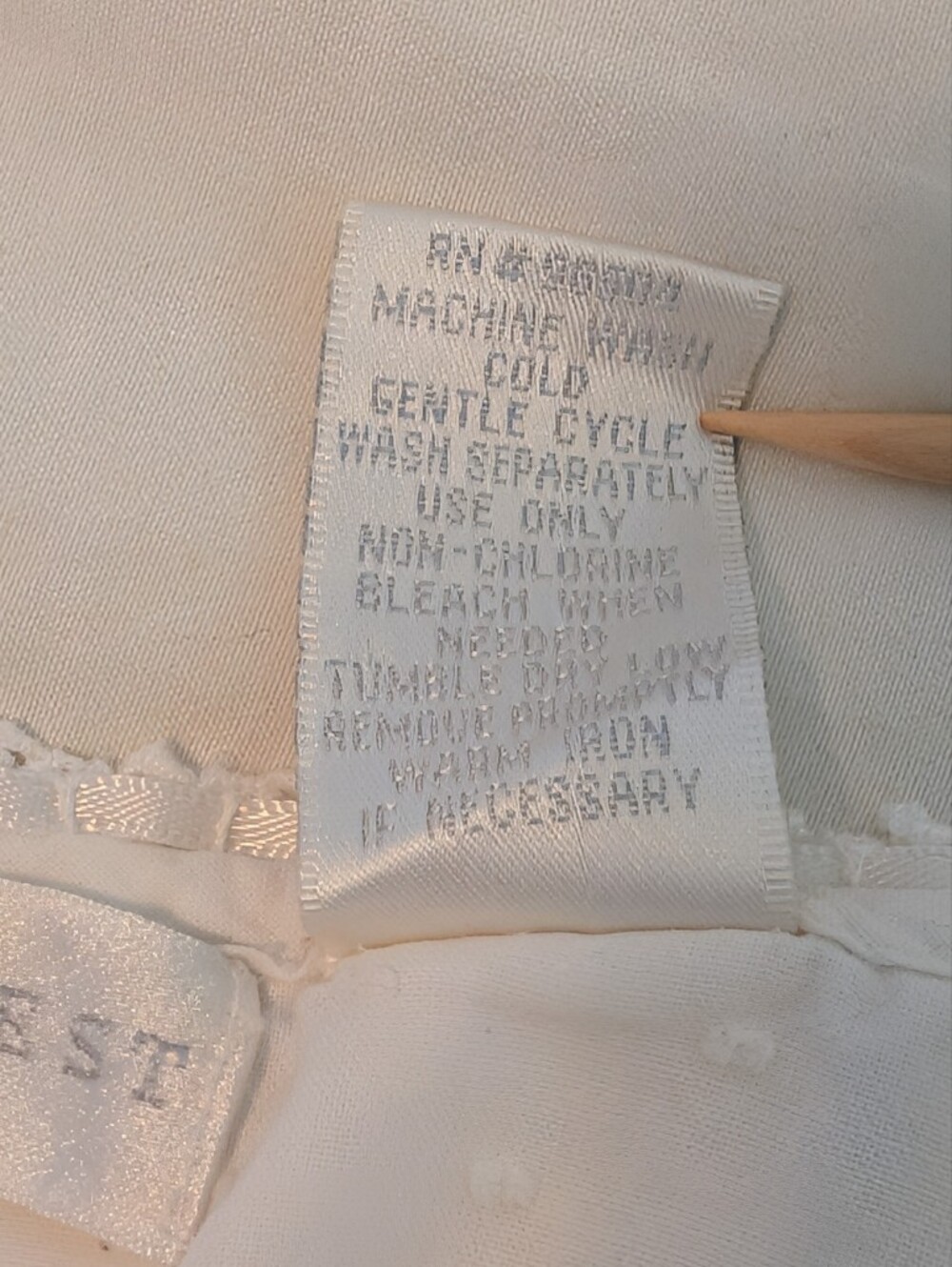 VTG Eileen West Nightgown Nap Dress Traditional Swiss Dot Ruffle Cottagecore S - Picture 7 of 9